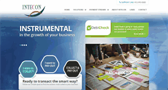 Desktop Screenshot of intecon.co.za